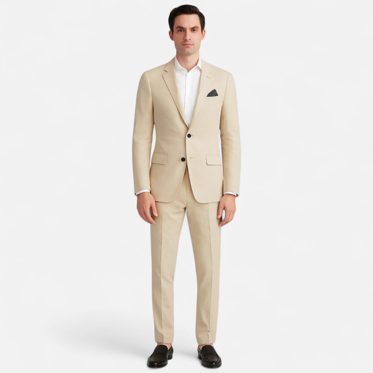 Velour Mode | Costume en lin élégant pour homme