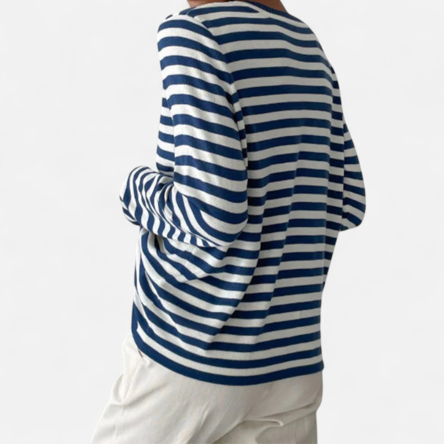 Velour Mode | Haut estival chic à rayures fines