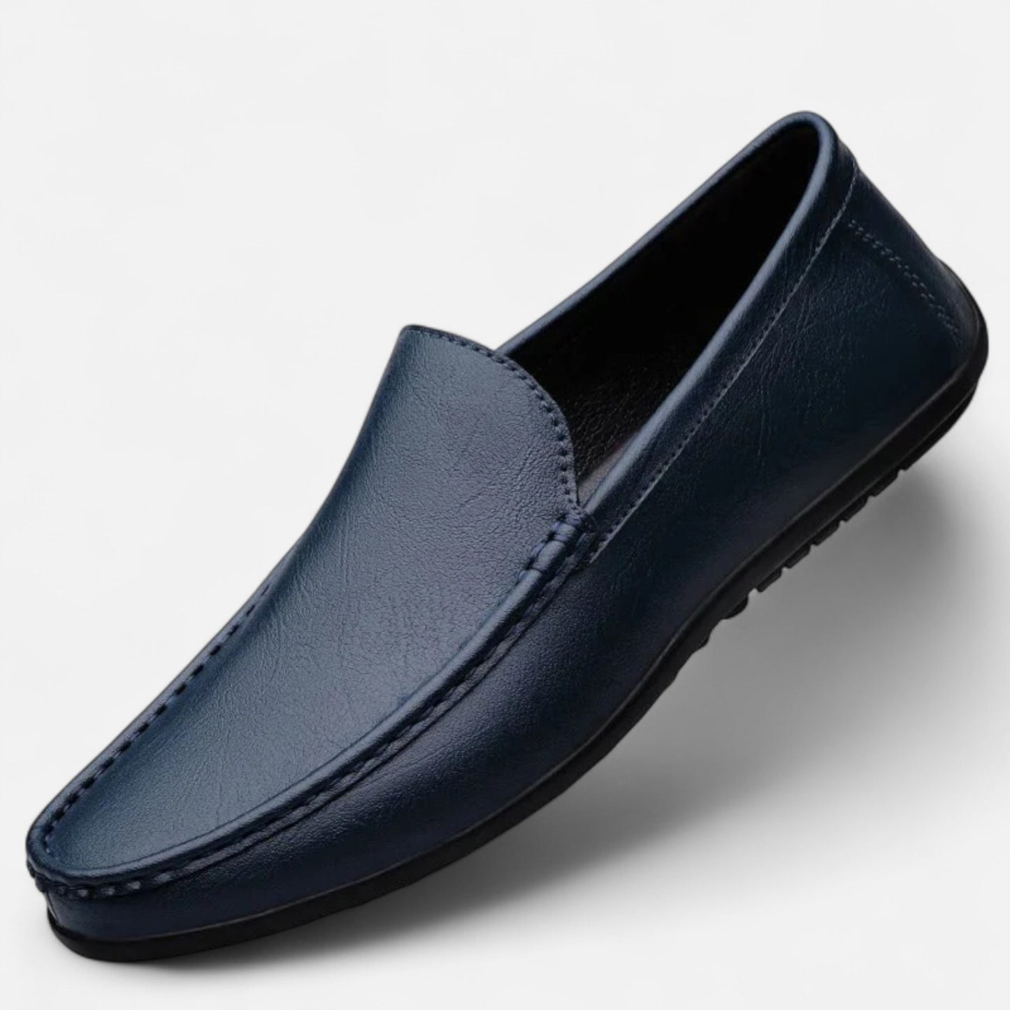 Velour Mode | Mocassins Homme en Cuir Cousus Main – Élégance Classique, Confort Souple