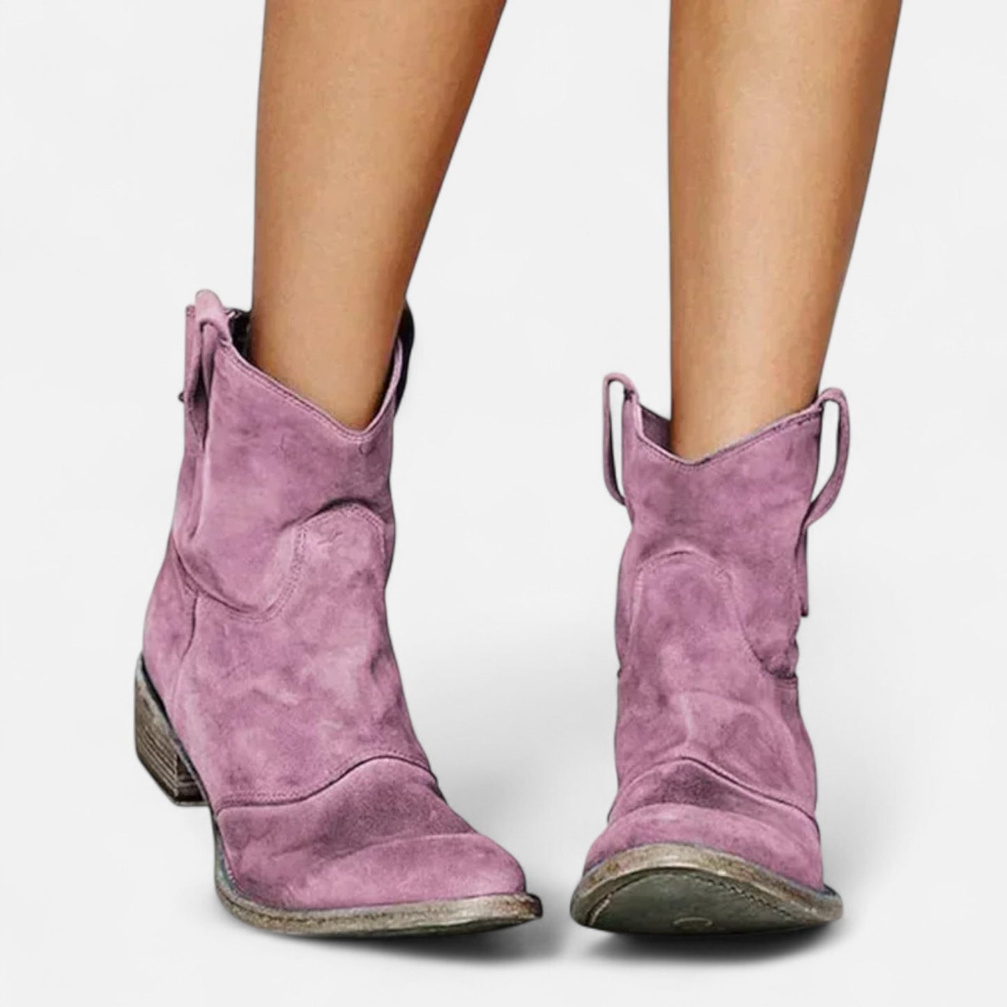 Velour Mode | Bottines Western Vintage Femme – Esprit Cowboy, Charme Authentique