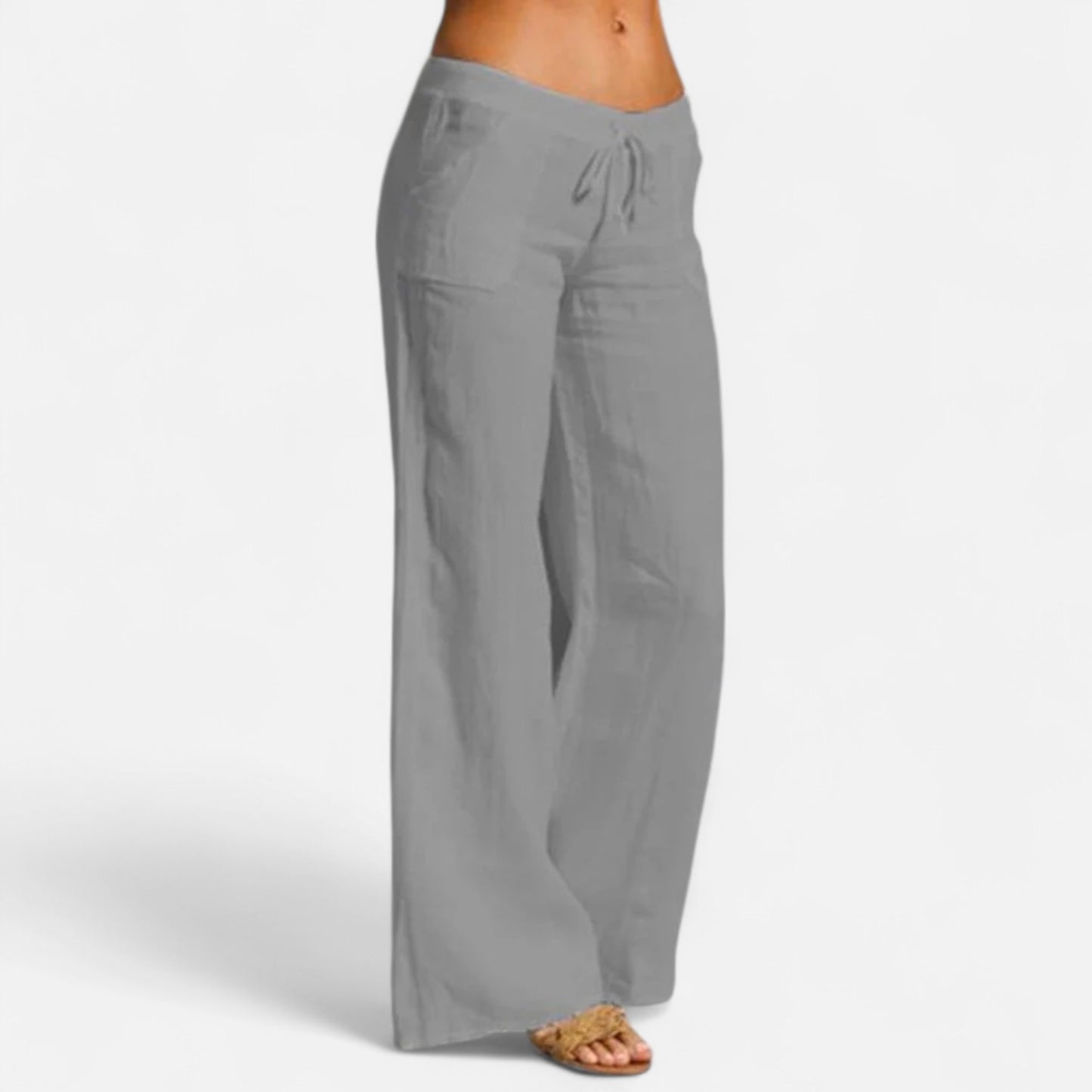 Velour Mode | Pantalon Femme à Jambes Larges – Allure Fluide, Élégance Majestueuse