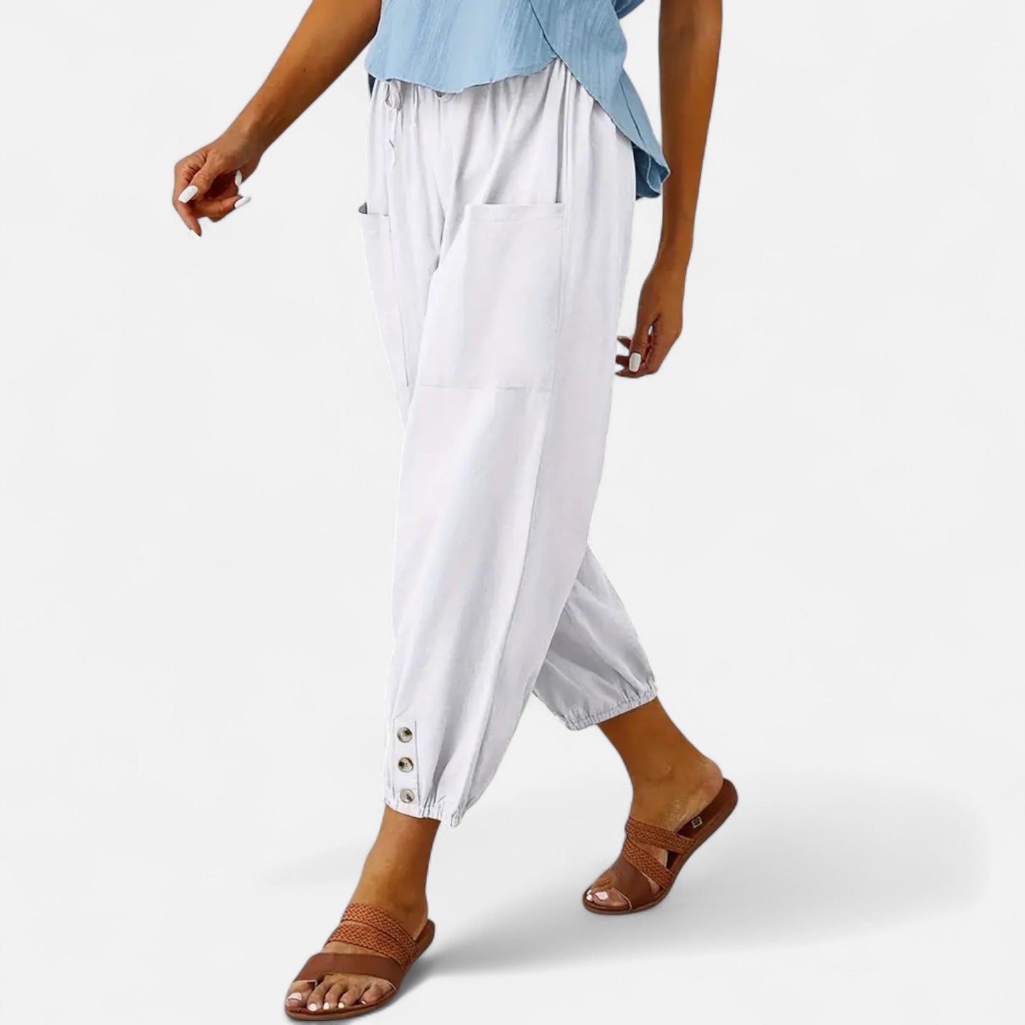 Velour Mode | Pantalon Sarouel Femme – Liberté Décontractée, Élégance Bohème
