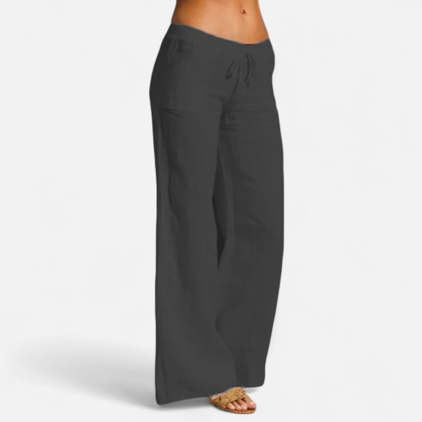 Velour Mode | Pantalon Femme à Jambes Larges – Allure Fluide, Élégance Majestueuse