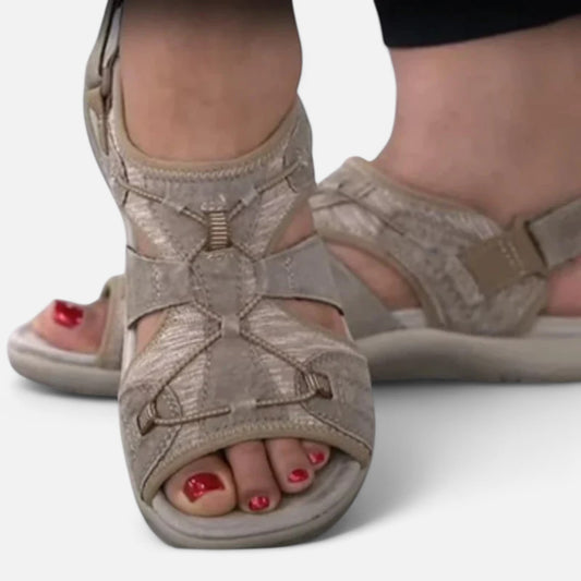 Velour Mode | Sandales Orthopédiques Femme – Soutien Ajustable, Confort Moelleux