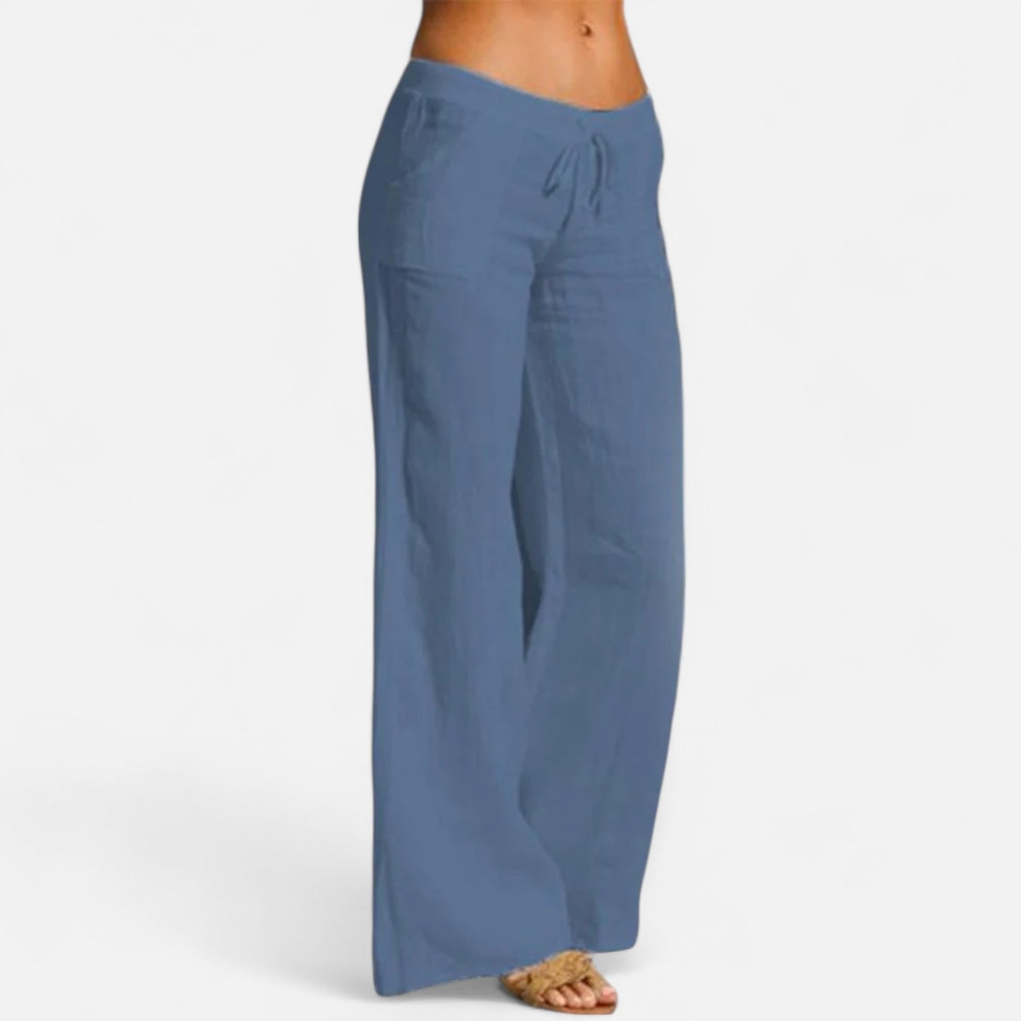 Velour Mode | Pantalon Femme à Jambes Larges – Allure Fluide, Élégance Majestueuse