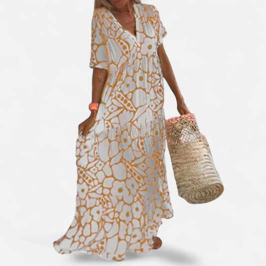 Velour Mode | Robe Légère Femme Été – Fluidité Naturelle, Élégance en Douceur