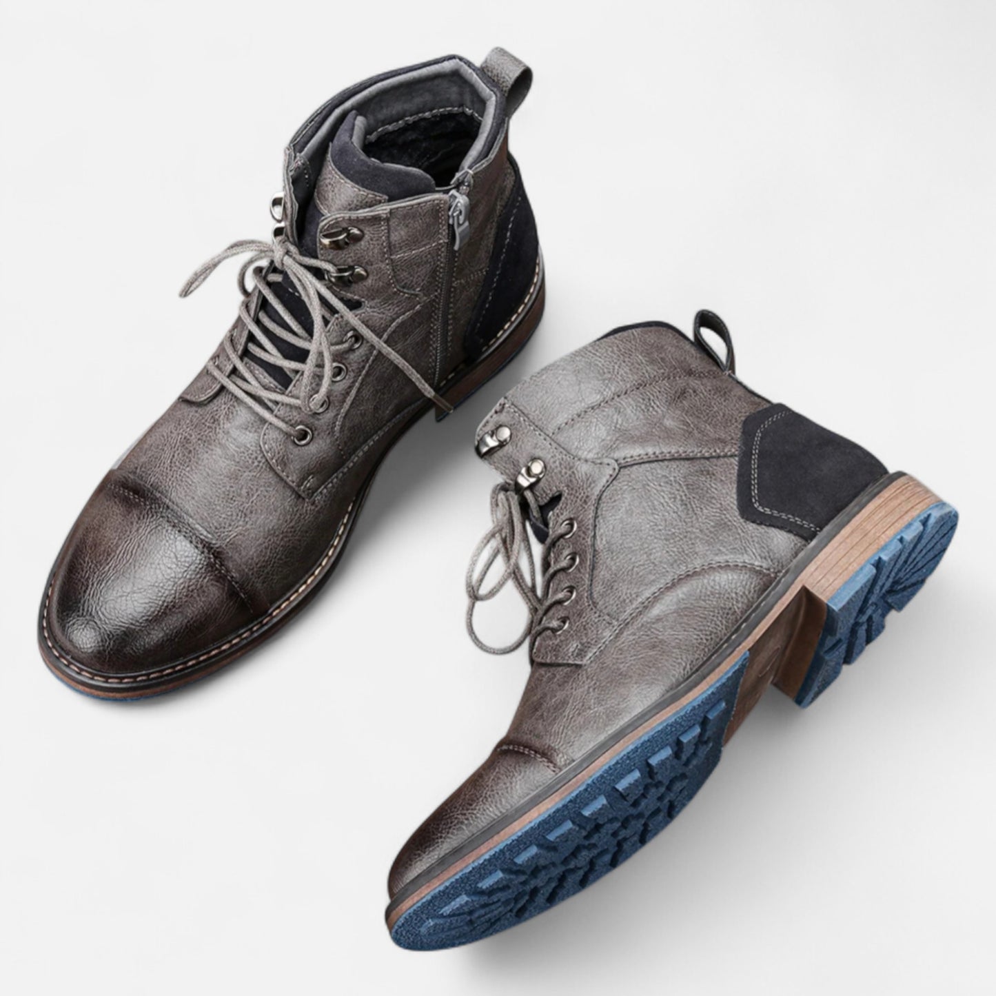 Velour Mode | Bottes en Cuir Homme – Signature Distinctive, Prestige Durable