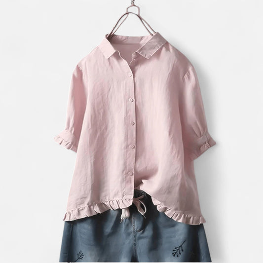 Velour Mode | Chemise Élégante Femme – Raffinement Délicat et Ligne Intemporelle