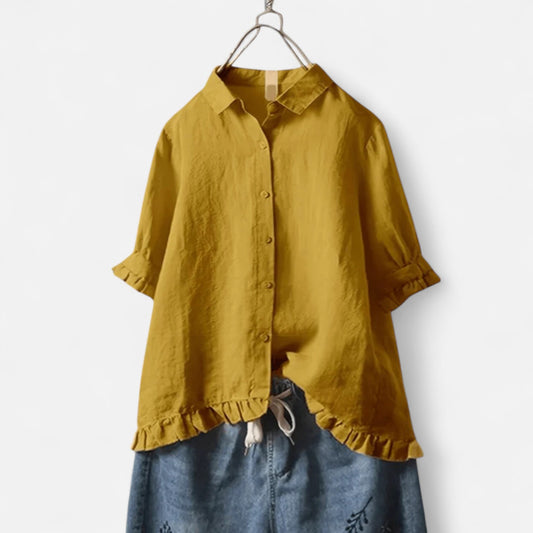 Velour Mode | Chemise Élégante Femme – Raffinement Délicat et Ligne Intemporelle