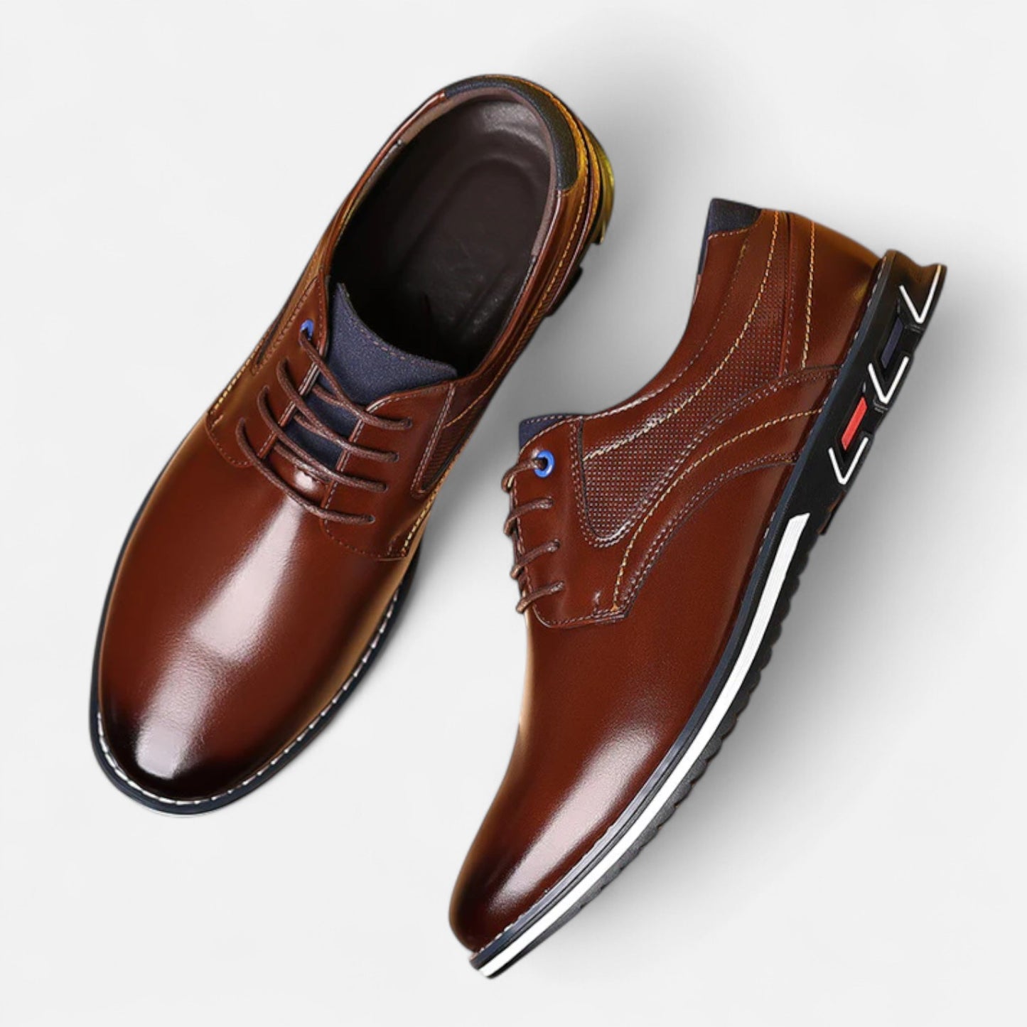 Velour Mode | Chaussures Homme à Lacets Élégantes – Style Dynamique, Confort Quotidien
