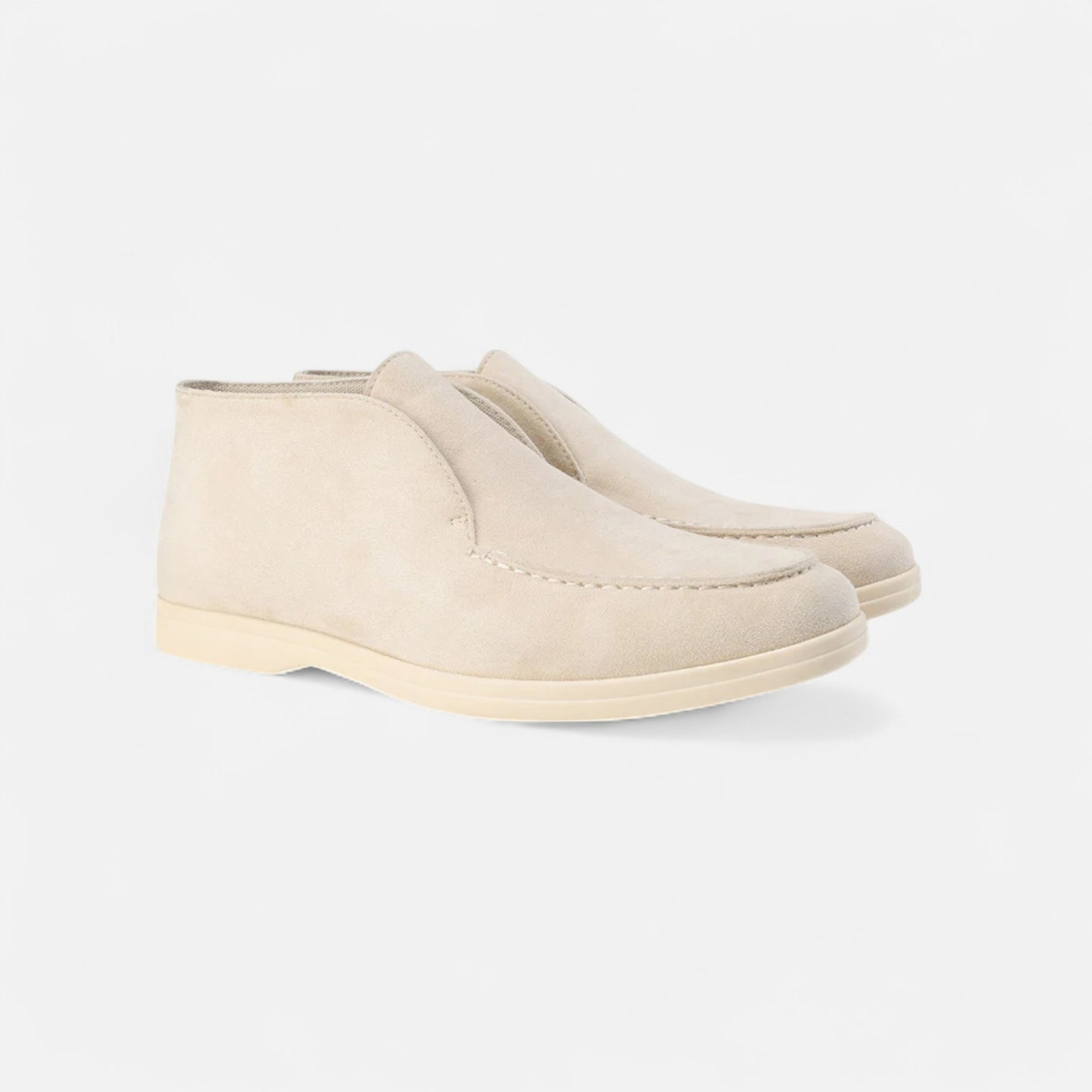 Velour Mode | Mocassins Homme en Daim Haut de Gamme – Héritage Discret, Élégance Sans Effort