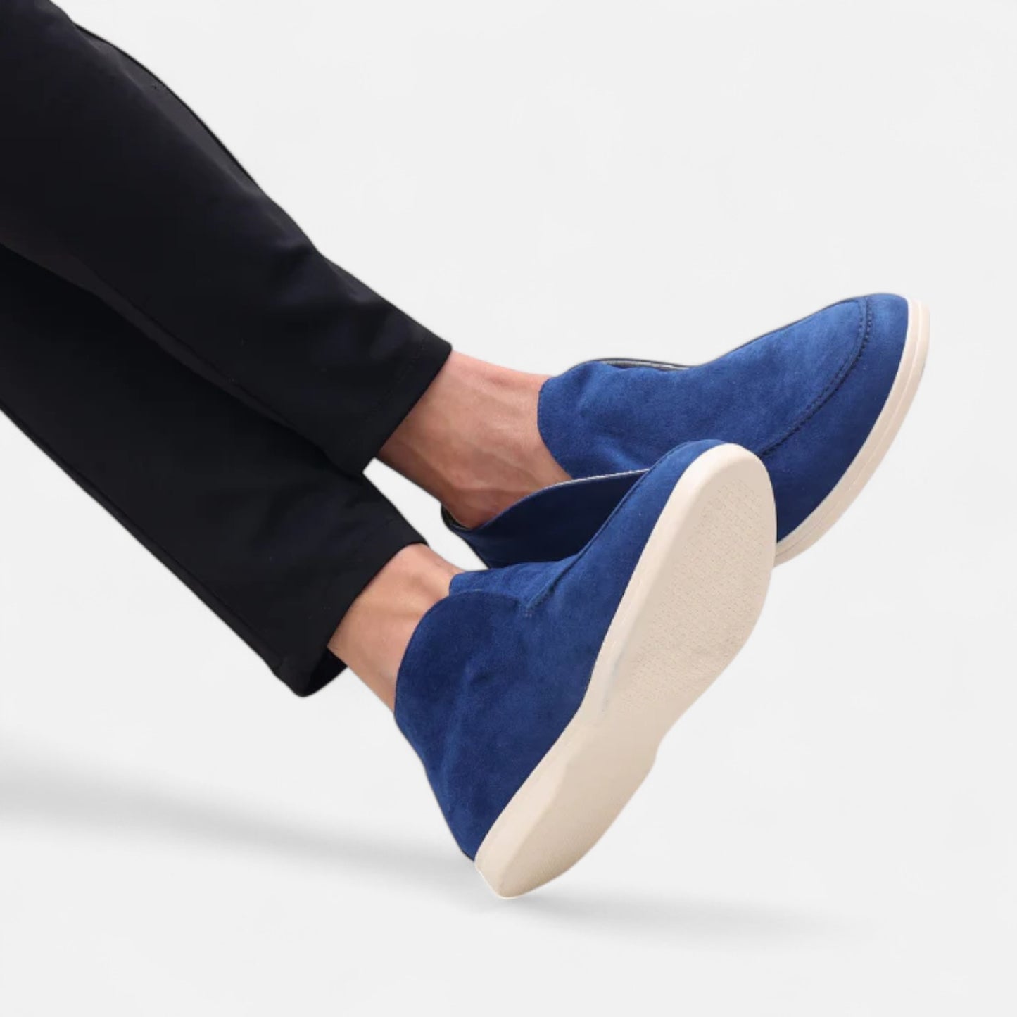 Velour Mode | Mocassins Homme en Daim Haut de Gamme – Héritage Discret, Élégance Sans Effort