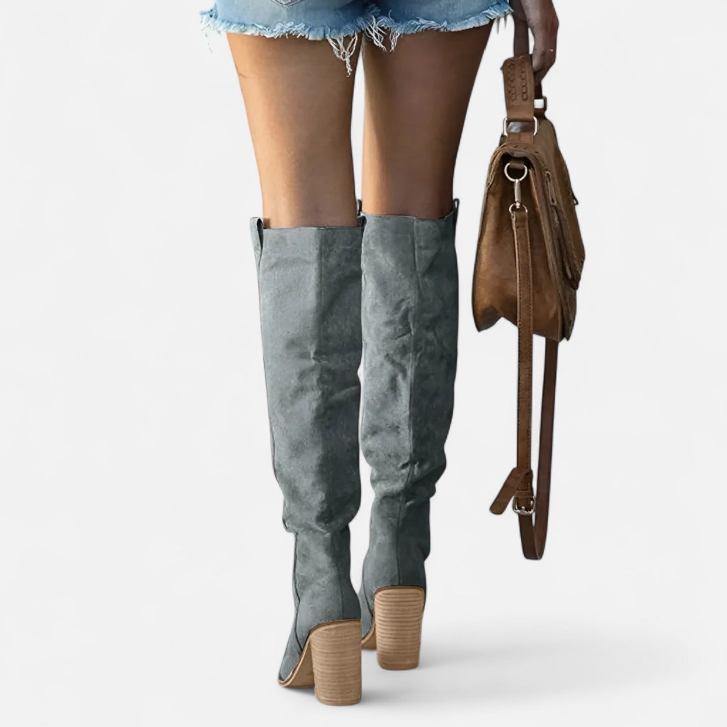 Velour Mode | Bottes confortables hauteur genou pour femme