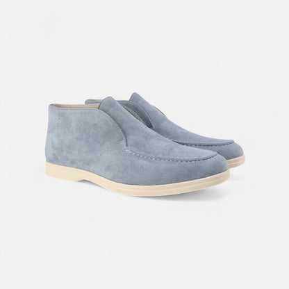 Velour Mode | Mocassins Homme en Daim Haut de Gamme – Héritage Discret, Élégance Sans Effort