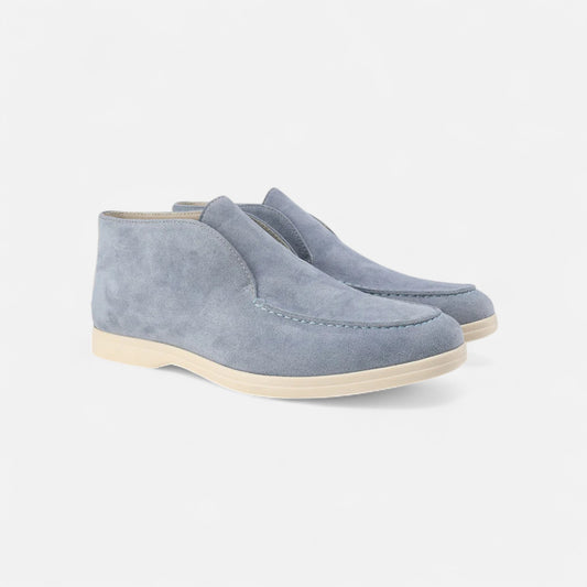 Velour Mode | Mocassins Homme en Daim Haut de Gamme – Héritage Discret, Élégance Sans Effort