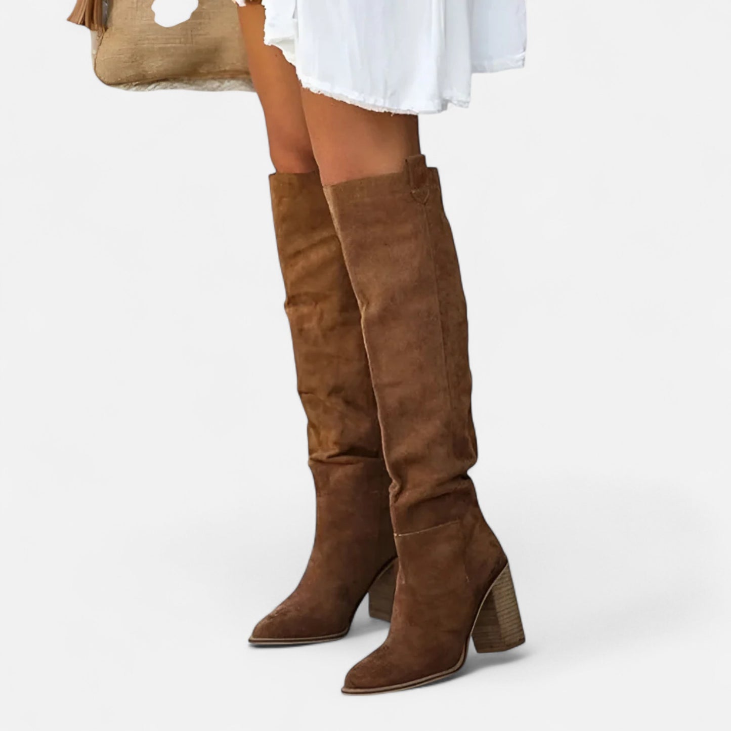 Velour Mode | Bottes confortables hauteur genou pour femme