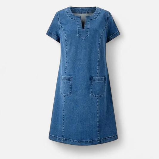 Velour Mode | Robe en Jean Femme Été – Fraîcheur Décontractée, Charme Intemporel