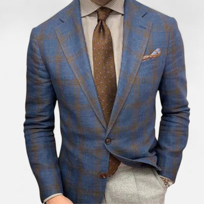 Velour Mode | Blazer Homme Élégant – Structure Moderne, Charme Intemporel