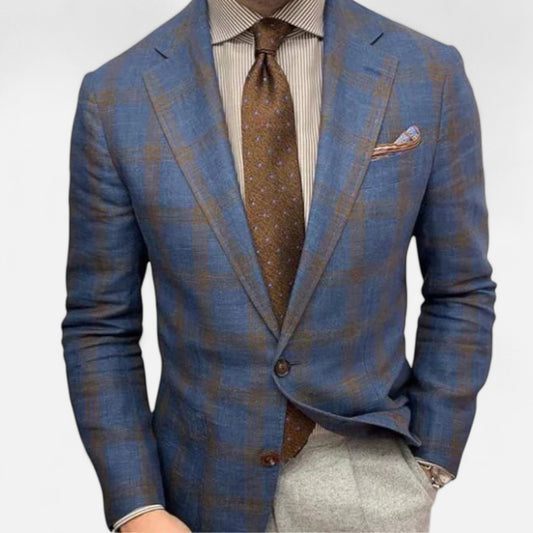 Velour Mode | Blazer Homme Élégant – Structure Moderne, Charme Intemporel