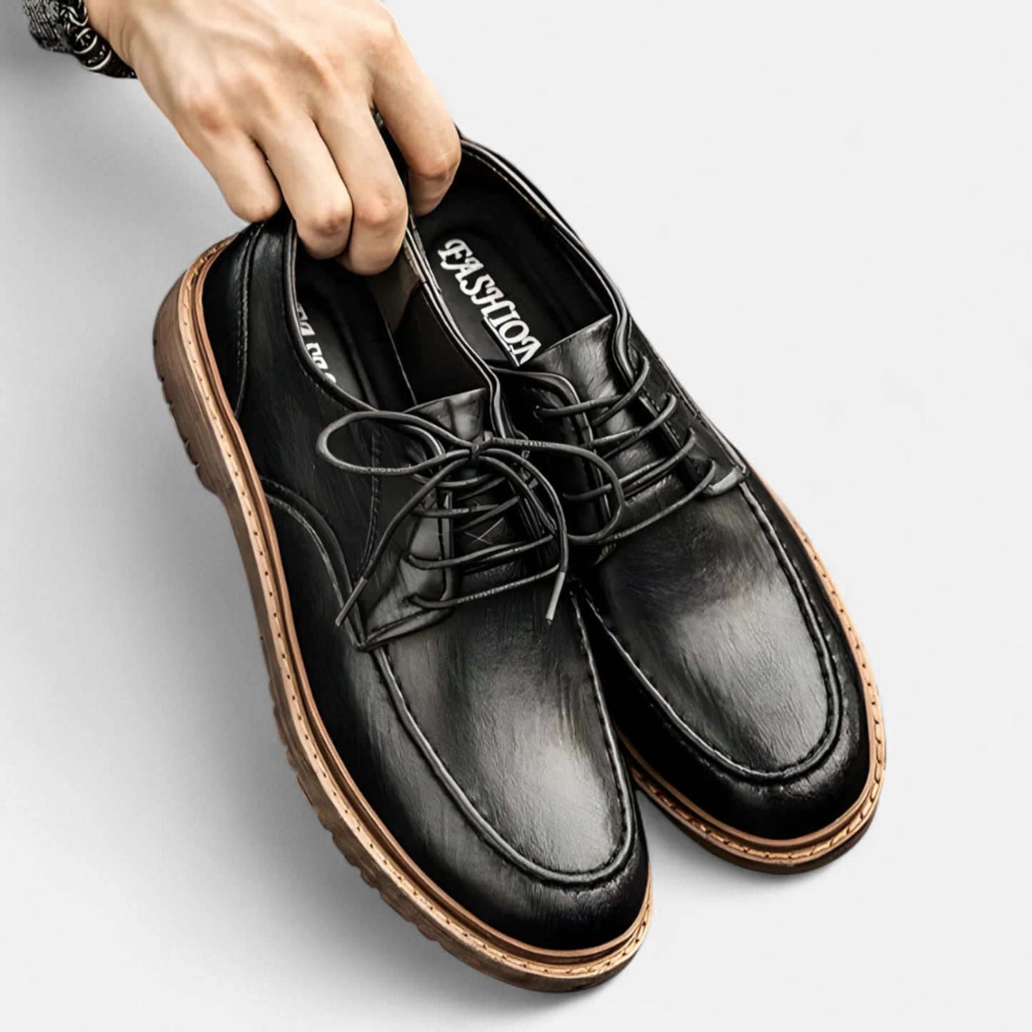 Velour Mode | Chaussures à lacets formelles pour homme