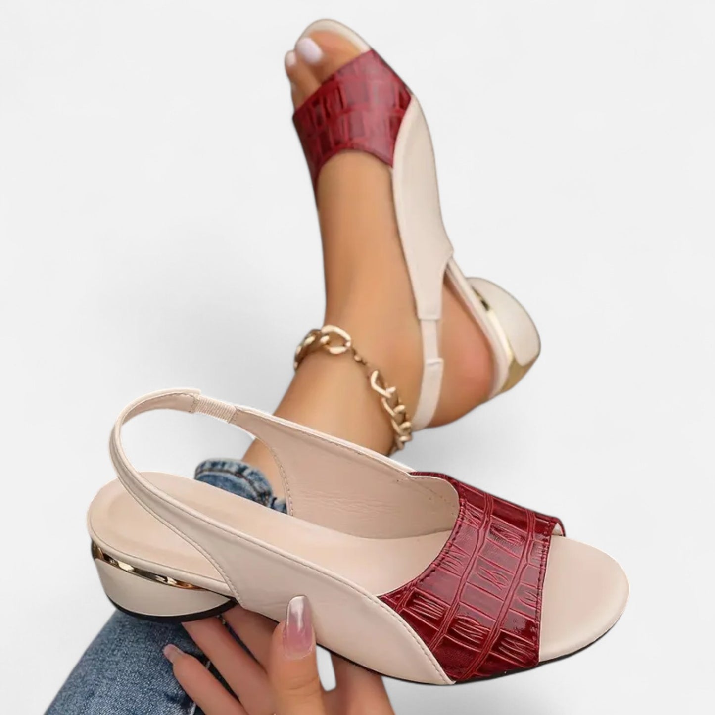 Velour Mode | Sandales Femme en Cuir – Élégance Naturelle, Confort Estival
