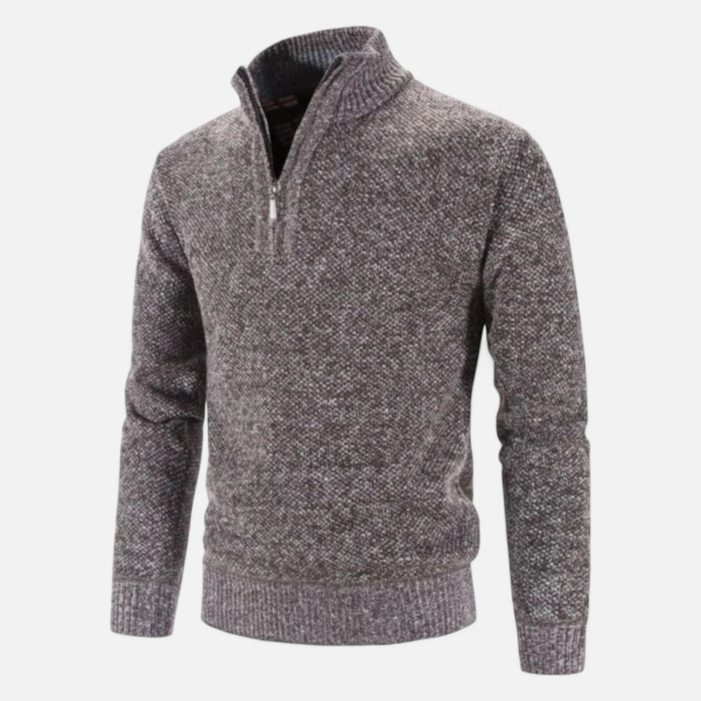 Velour Mode | Pull chaud à demi-zip pour homme
