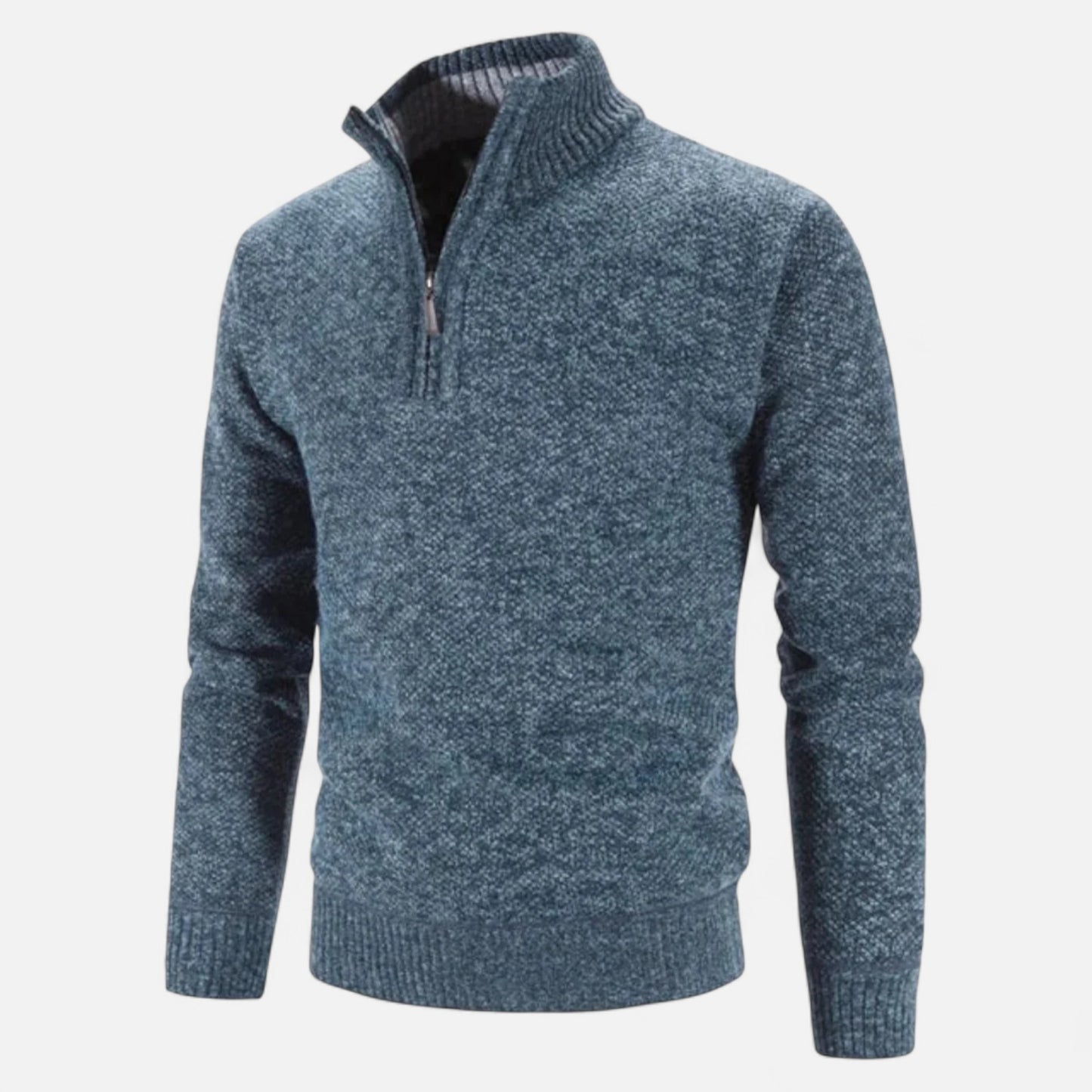 Velour Mode | Pull chaud à demi-zip pour homme