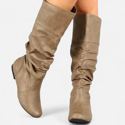 Velour Mode | Bottes de cowboy mi-mollet pour femme