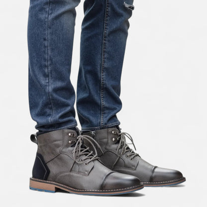 Velour Mode | Bottes en Cuir Homme – Signature Distinctive, Prestige Durable