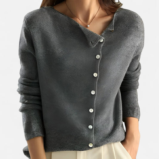 Velour Mode | Pull Élégant Femme en Maille Fine Structurée