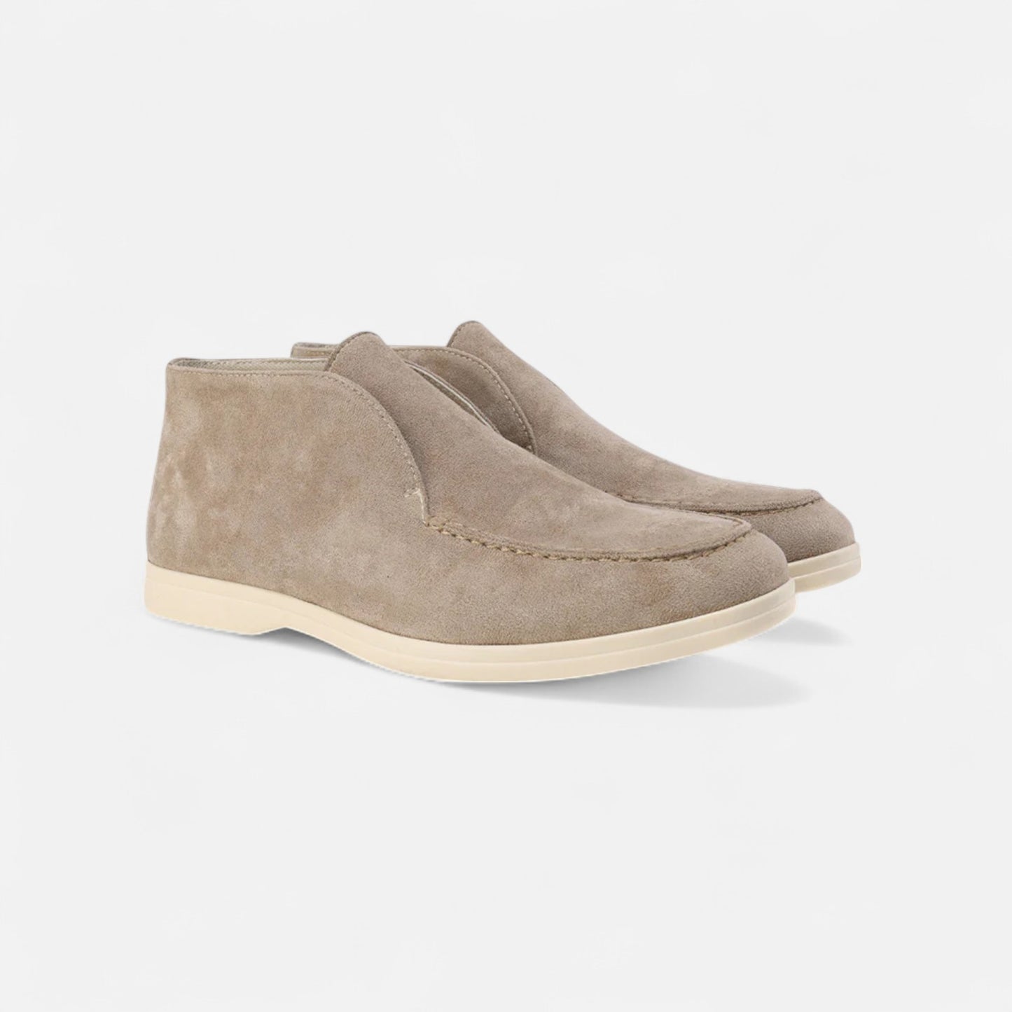 Velour Mode | Mocassins Homme en Daim Haut de Gamme – Héritage Discret, Élégance Sans Effort