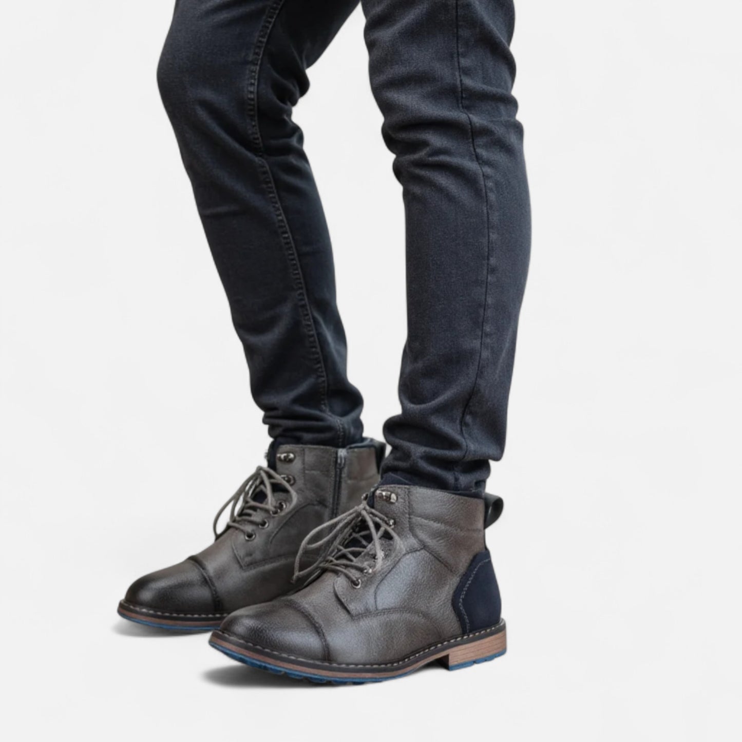 Velour Mode | Bottes en Cuir Homme – Signature Distinctive, Prestige Durable