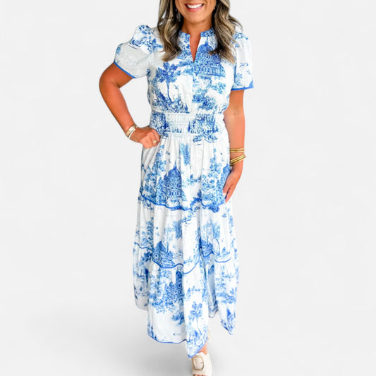 Velour Mode | Robe Maxi Classique Femme – Élégance Longue, Intemporalité Assumée
