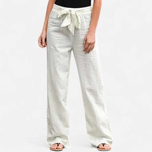 Velour Mode | Pantalon Femme à Taille Élastique – Confort Absolu, Élégance Naturelle