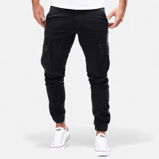 Velour Mode | Pantalon Cargo Homme Extensible – Élégance Active, Esprit Fonctionnel