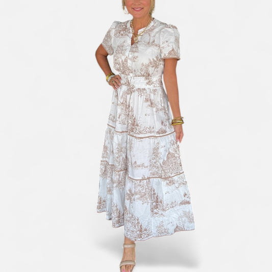 Velour Mode | Robe Maxi Classique Femme – Élégance Longue, Intemporalité Assumée