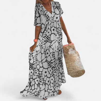 Velour Mode | Robe Légère Femme Été – Fluidité Naturelle, Élégance en Douceur