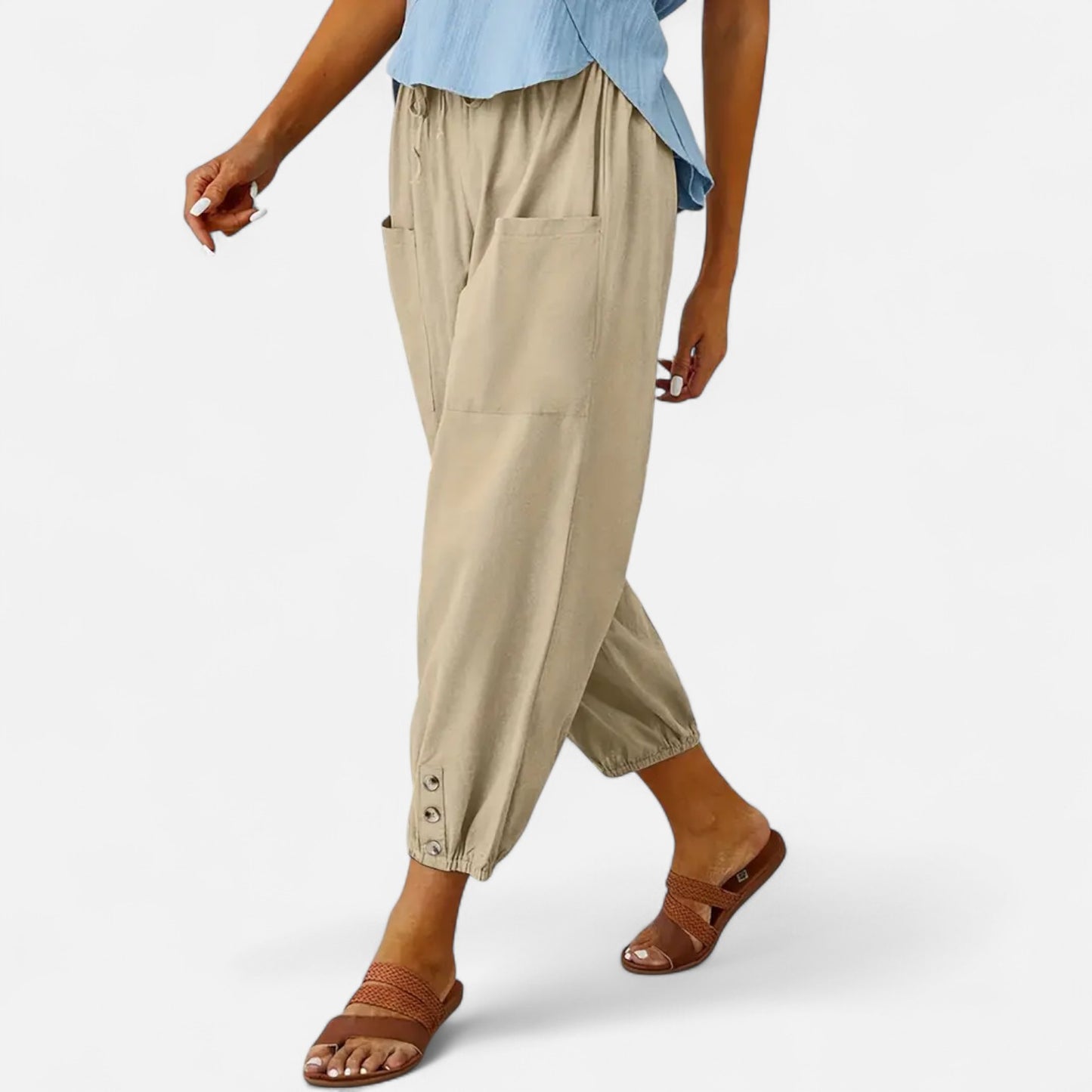 Velour Mode | Pantalon Sarouel Femme – Liberté Décontractée, Élégance Bohème