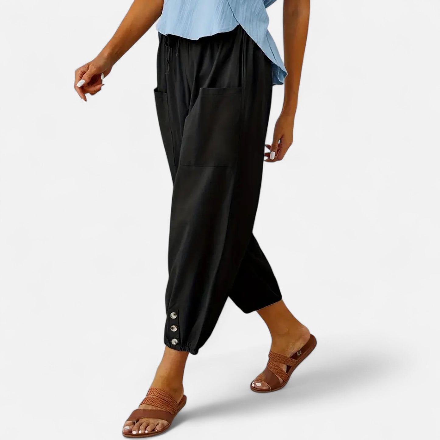 Velour Mode | Pantalon Sarouel Femme – Liberté Décontractée, Élégance Bohème