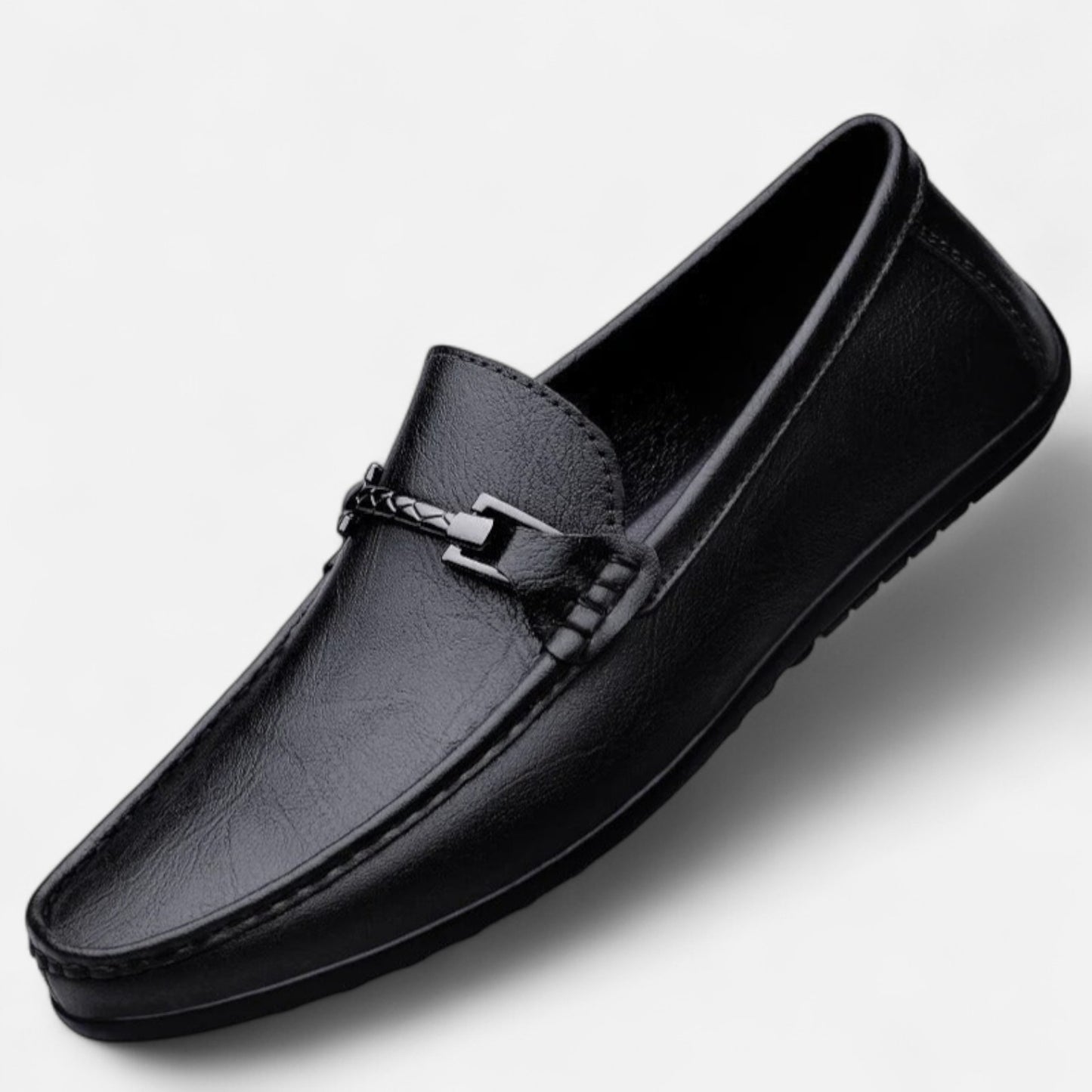 Velour Mode | Mocassins Homme en Cuir Cousus Main – Élégance Classique, Confort Souple