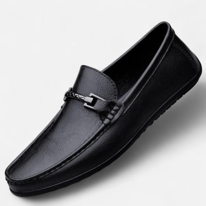 Velour Mode | Mocassins Homme en Cuir Cousus Main – Élégance Classique, Confort Souple