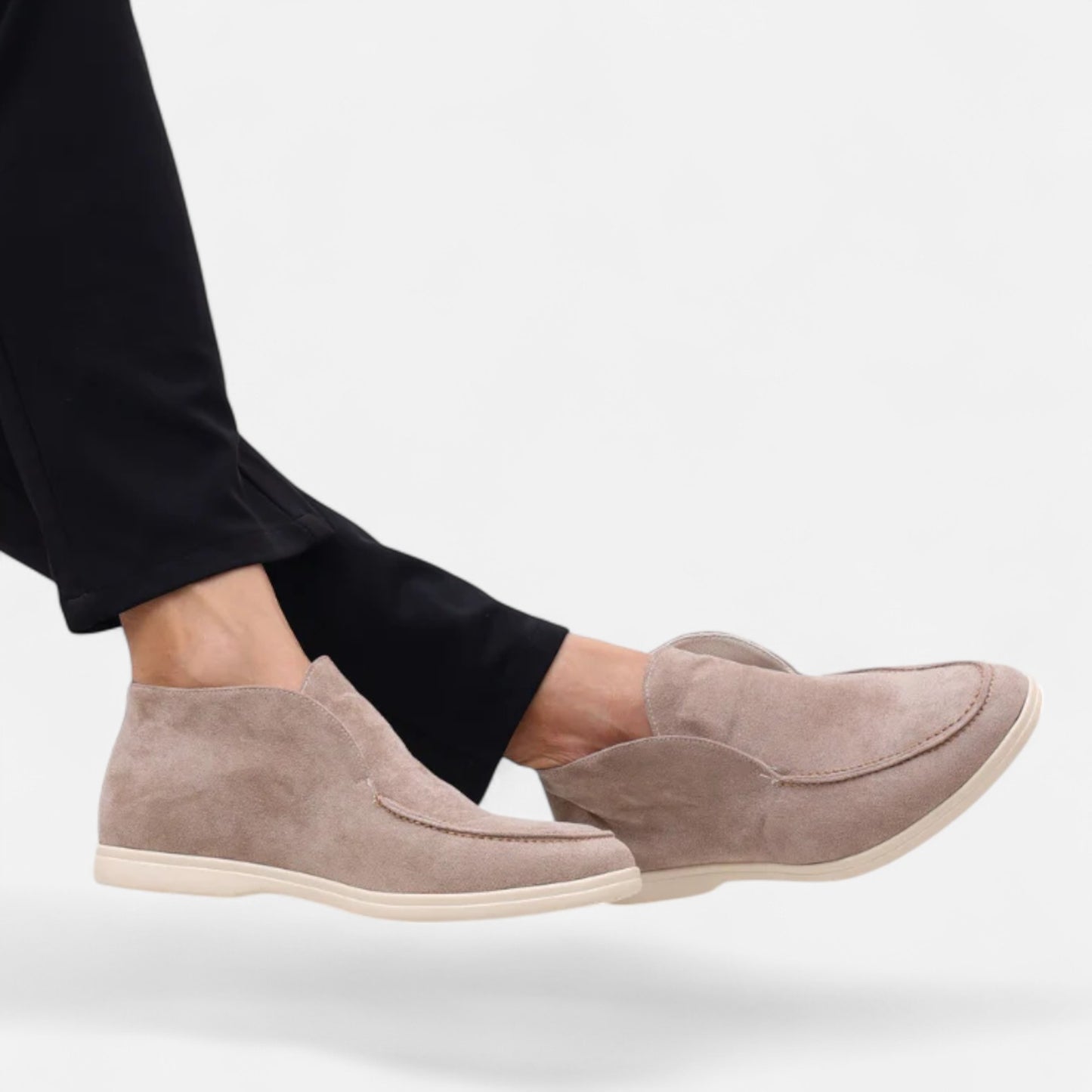 Velour Mode | Mocassins Homme en Daim Haut de Gamme – Héritage Discret, Élégance Sans Effort