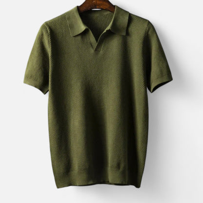 Velour Mode | Polo Homme en Coton – Élégance Décontractée, Confort Naturel