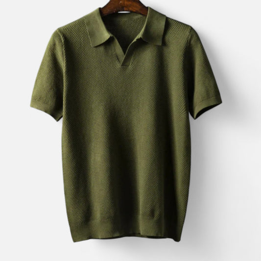 Velour Mode | Polo Homme en Coton – Élégance Décontractée, Confort Naturel