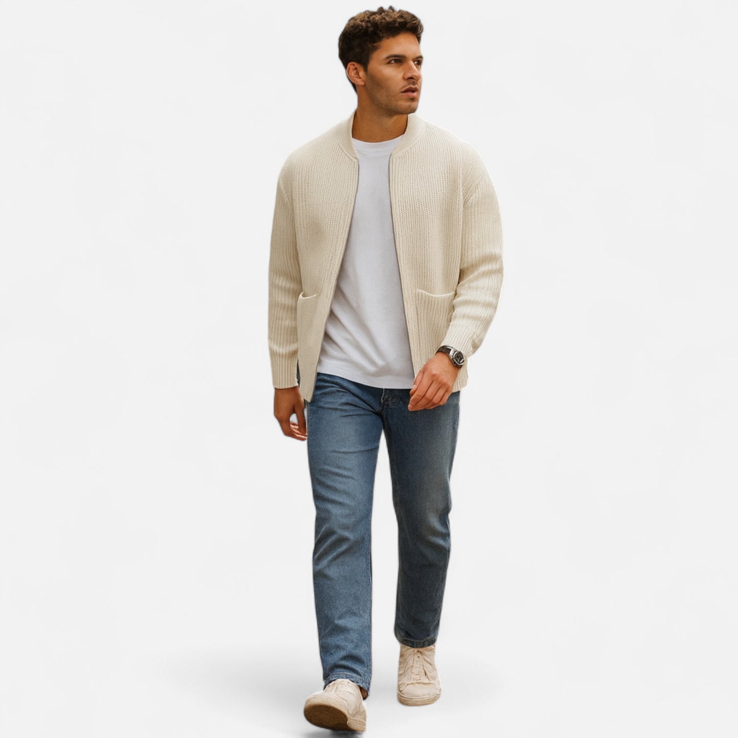 Velour Mode | Pull zippé élégant pour homme