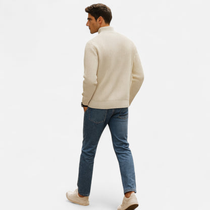 Velour Mode | Pull zippé élégant pour homme