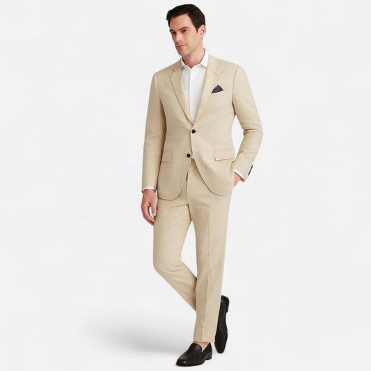 Velour Mode | Costume en lin élégant pour homme