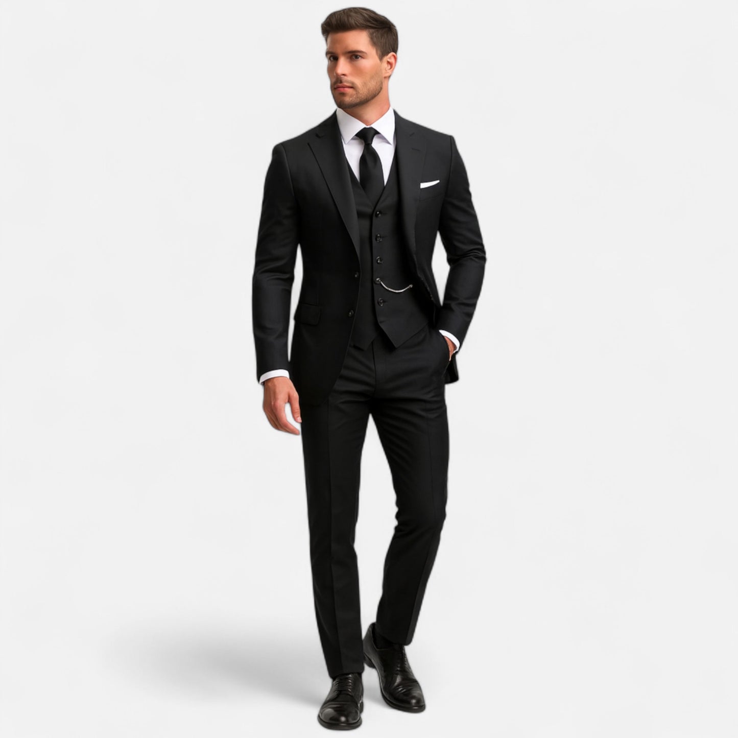 Velour Mode | Costume trois pièces élégant mariage homme