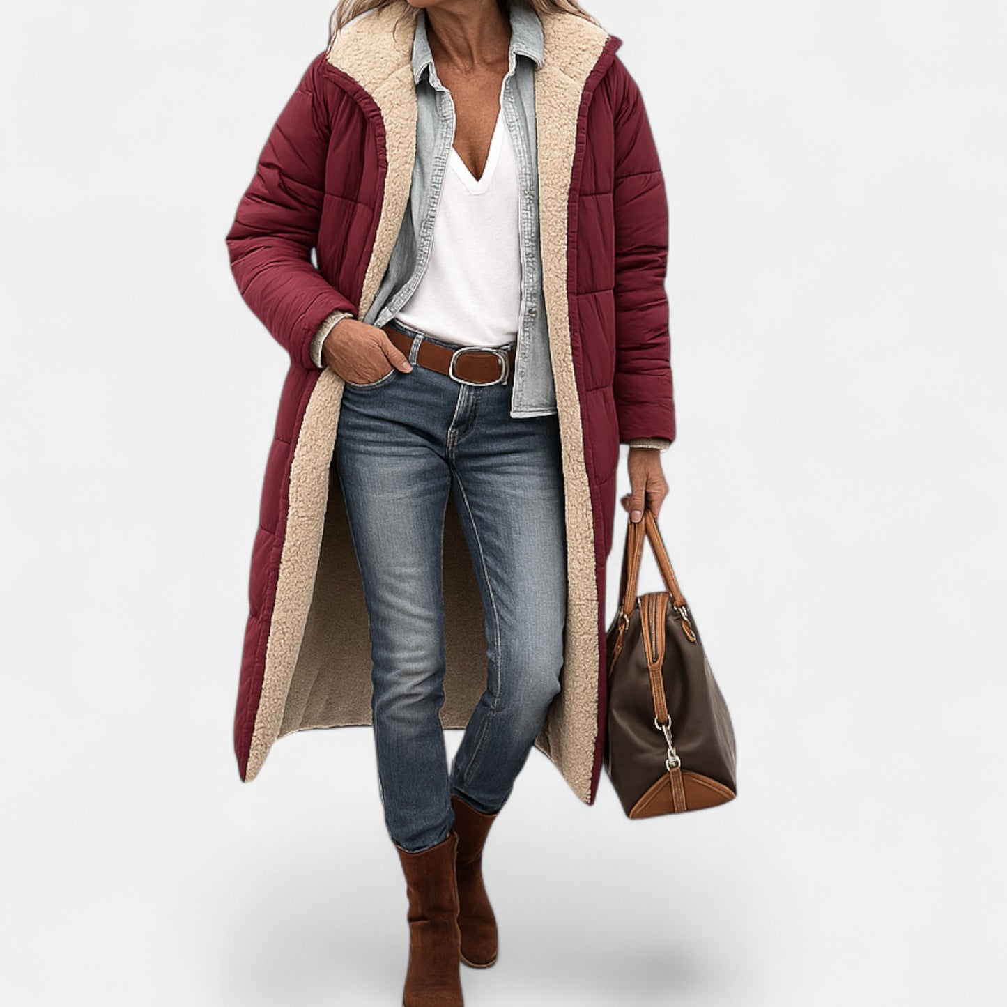 Velour Mode | Parka réversible femme – chaleur et élégance