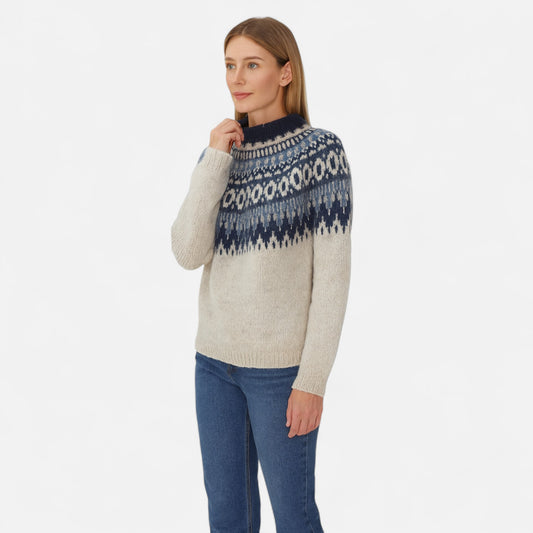 Velour Mode | Pull Femme en Laine Islandaise Traditionnelle